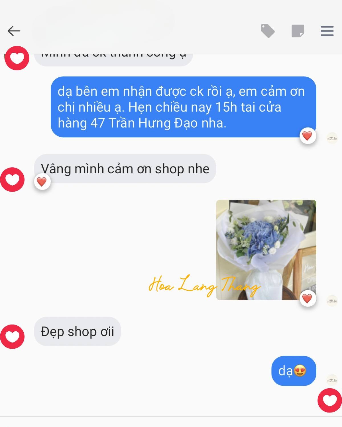 Bó hoa gồm hoa baby và hoa <a href=
